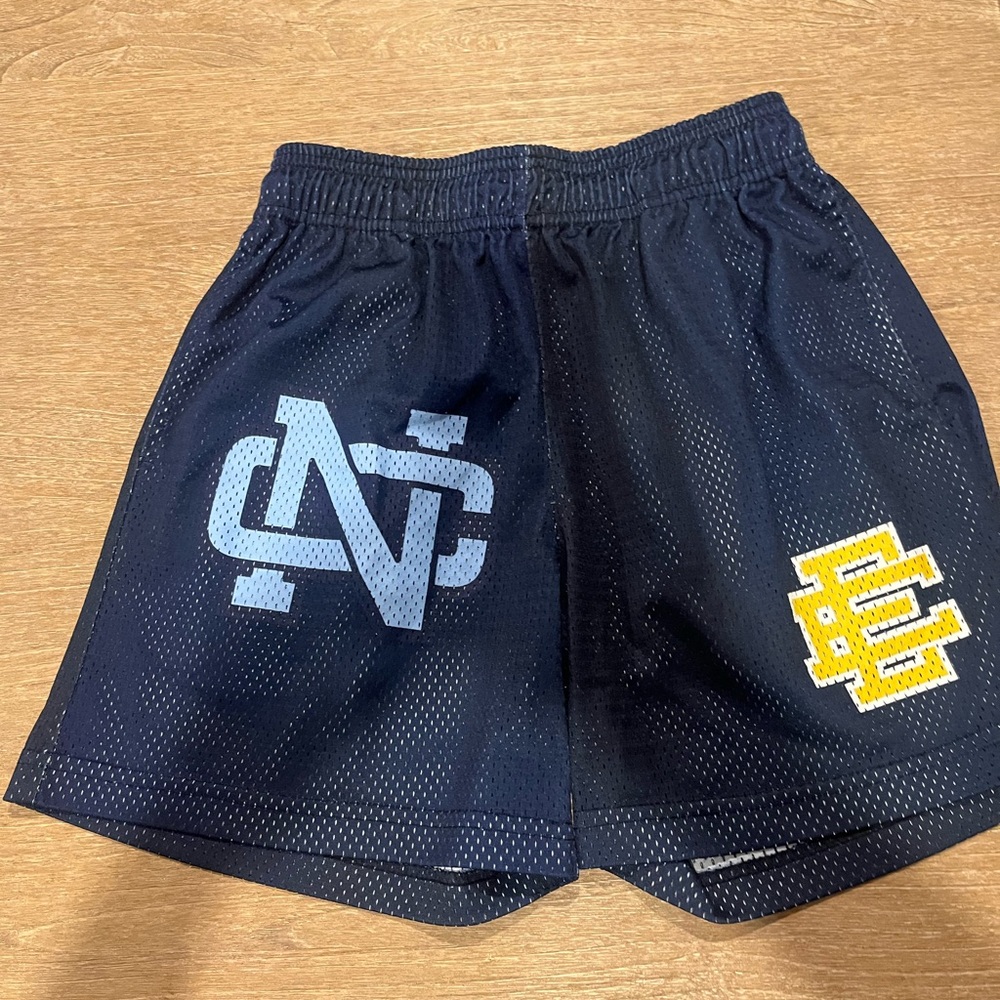 Eric Emmanuel North Carolina Navy Athletic Men Shorts